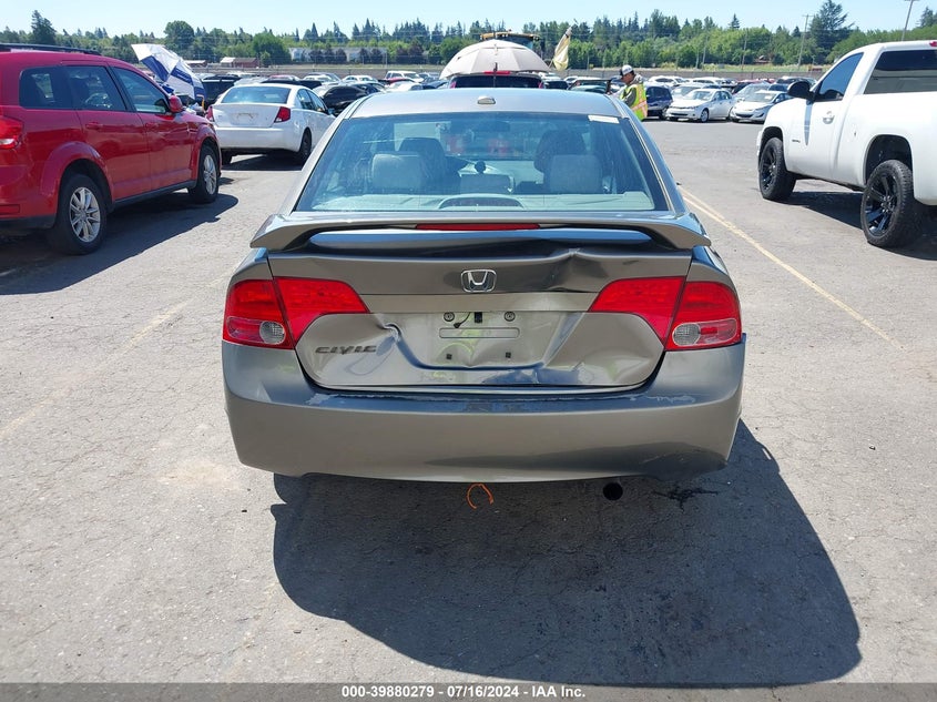 2008 Honda Civic Ex VIN: 1HGFA16818L003768 Lot: 39880279