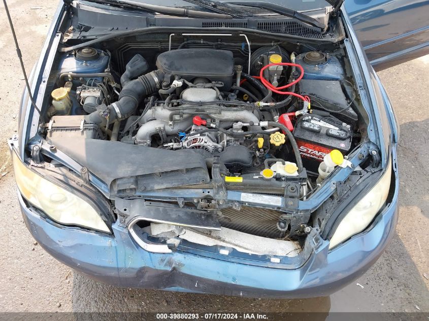 2006 Subaru Outback 2.5I VIN: 4S4BP61C567349974 Lot: 39880293