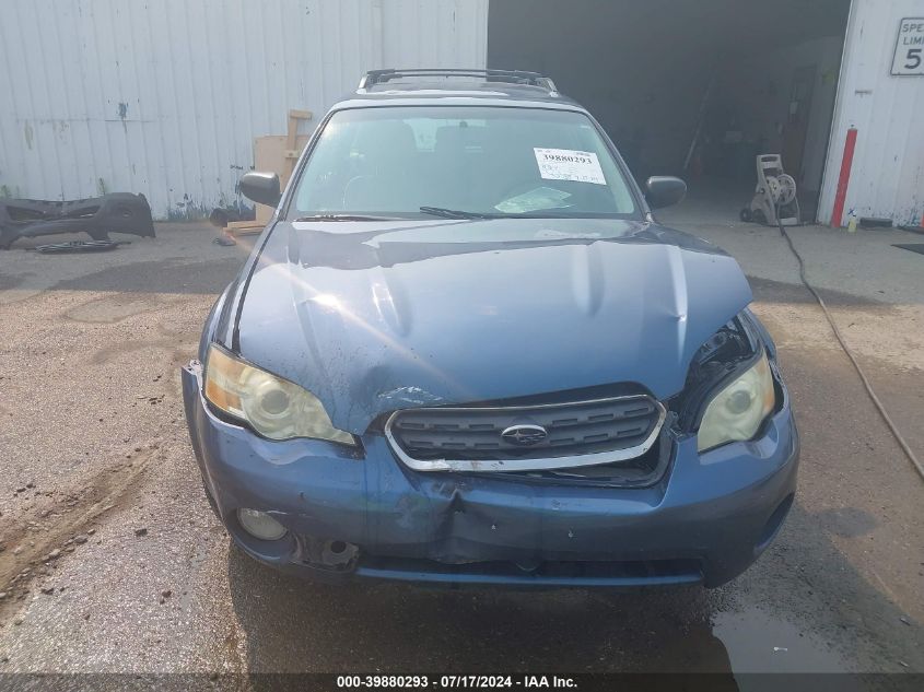 2006 Subaru Outback 2.5I VIN: 4S4BP61C567349974 Lot: 39880293