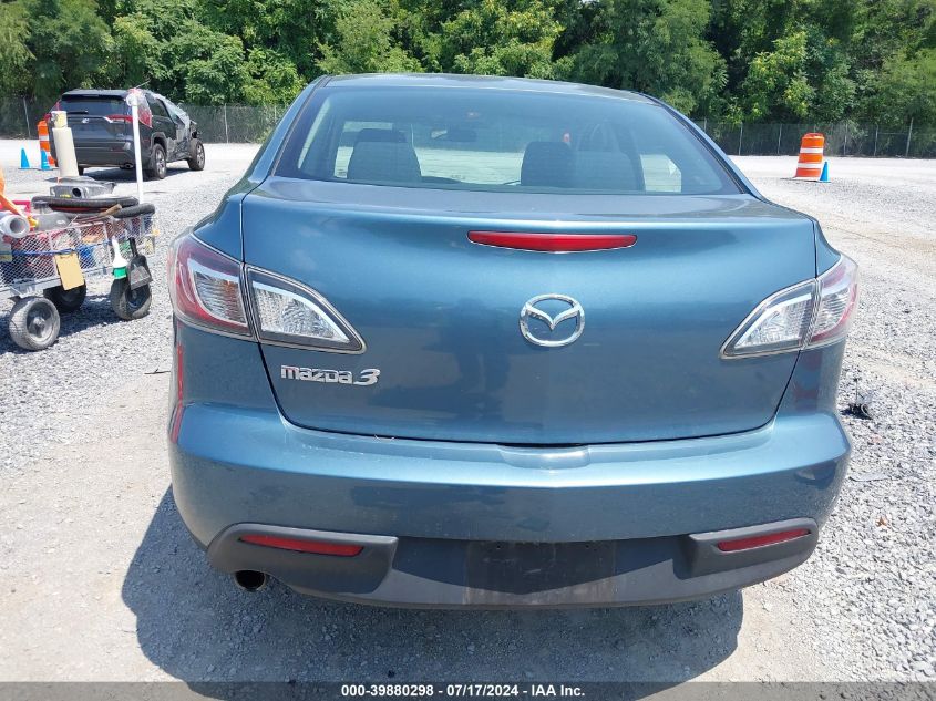 2011 Mazda Mazda3 I Touring VIN: JM1BL1VF1B1463605 Lot: 39880298