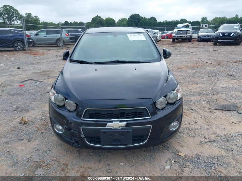 2014 Chevrolet Sonic Lt VIN: 1G1JC6SB4E4151333 Lot: 39880307