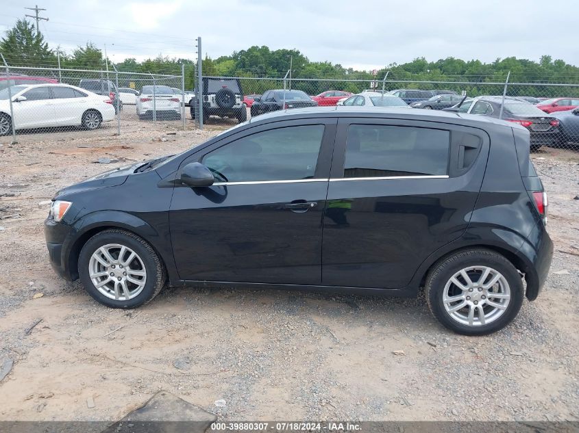 2014 Chevrolet Sonic Lt VIN: 1G1JC6SB4E4151333 Lot: 39880307