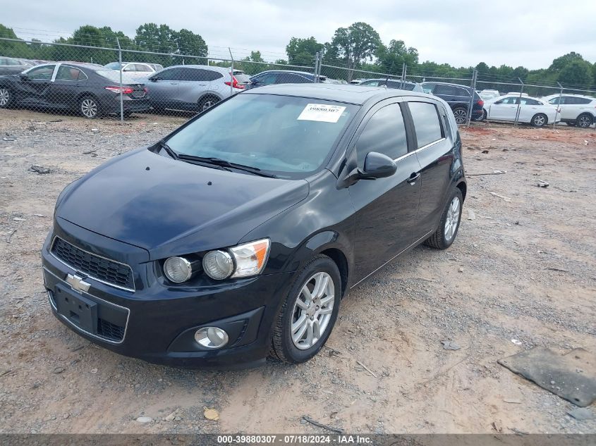 2014 Chevrolet Sonic Lt VIN: 1G1JC6SB4E4151333 Lot: 39880307