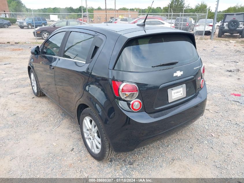 2014 Chevrolet Sonic Lt VIN: 1G1JC6SB4E4151333 Lot: 39880307