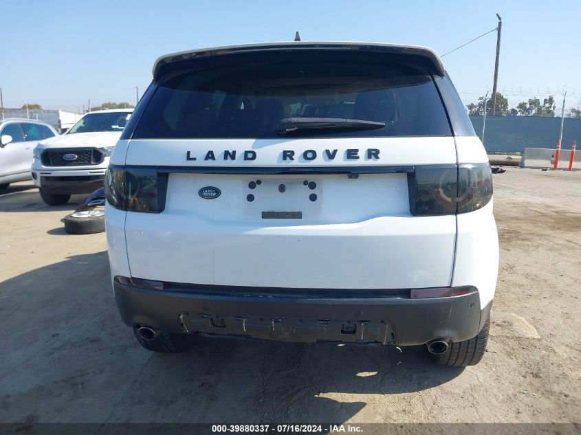 2017 Land Rover Discovery Sport Hse VIN: SALCR2BGXHH636018 Lot: 39880337