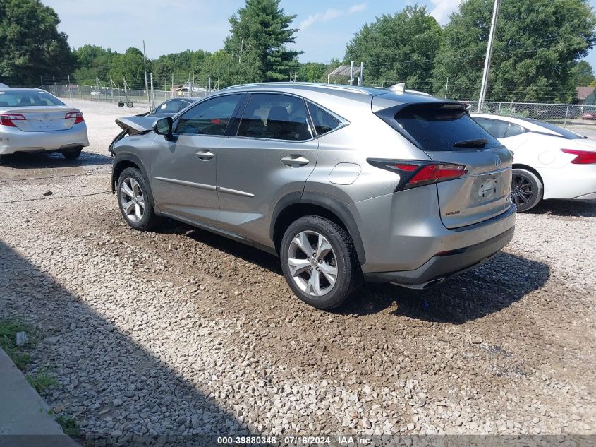 2017 Lexus Nx 200T VIN: JTJYARBZ1H2056056 Lot: 39880348