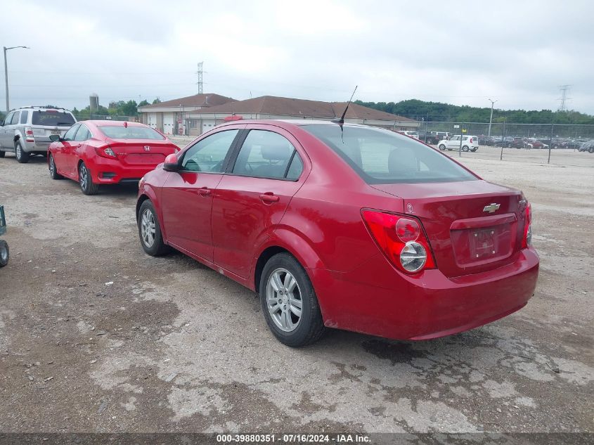 1G1JA5SH9C4143276 2012 Chevrolet Sonic 2Ls