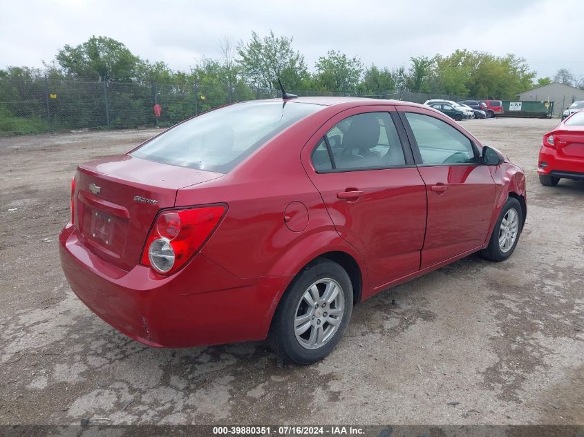 1G1JA5SH9C4143276 2012 Chevrolet Sonic 2Ls