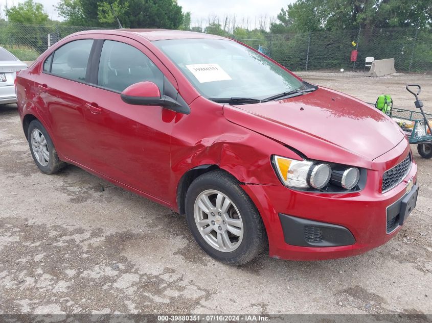 2012 Chevrolet Sonic 2Ls VIN: 1G1JA5SH9C4143276 Lot: 39880351