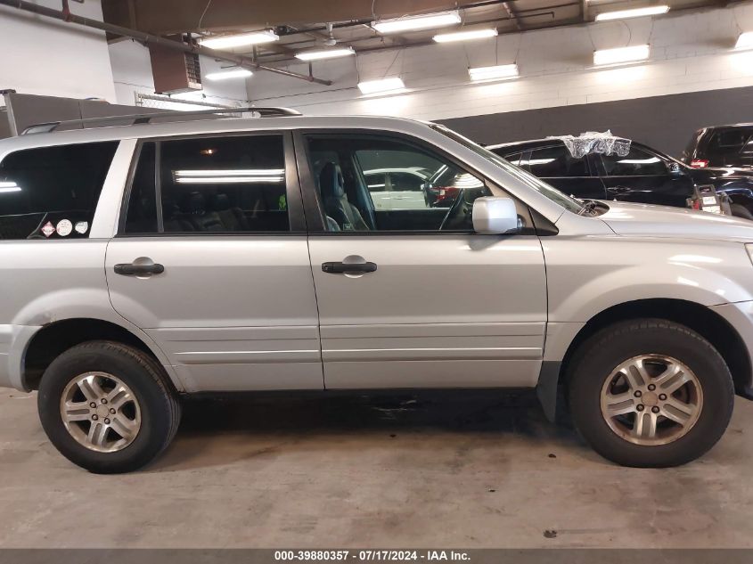 2003 Honda Pilot Ex-L VIN: 2HKYF18563H596472 Lot: 39880357