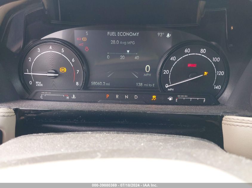 2020 Lincoln Corsair Standard VIN: 5LMCJ1D94LUL03684 Lot: 39880369