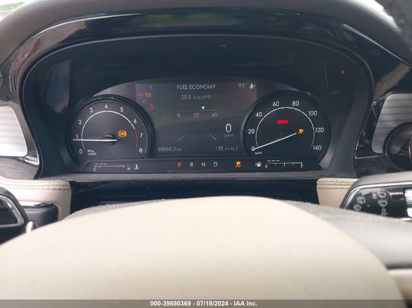 2020 Lincoln Corsair Standard VIN: 5LMCJ1D94LUL03684 Lot: 39880369