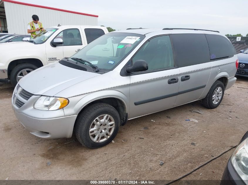 2005 Dodge Grand Caravan Se VIN: 1D4GP24R85B179787 Lot: 39880370