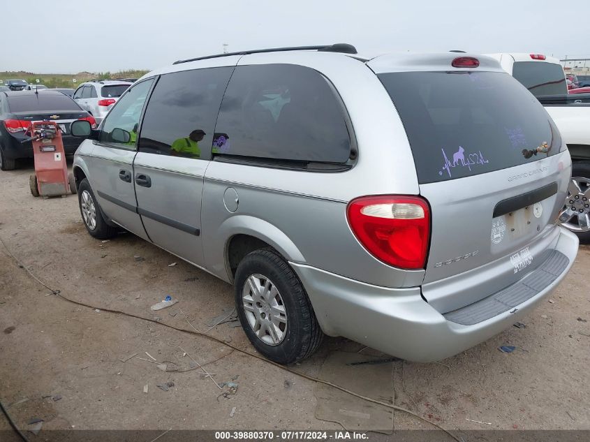 2005 Dodge Grand Caravan Se VIN: 1D4GP24R85B179787 Lot: 39880370