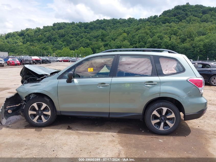 2017 Subaru Forester 2.5I VIN: JF2SJABC1HH440455 Lot: 39880399