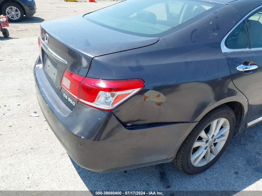 2011 Lexus Es 350 VIN: JTHBK1EG2B2459888 Lot: 39880400