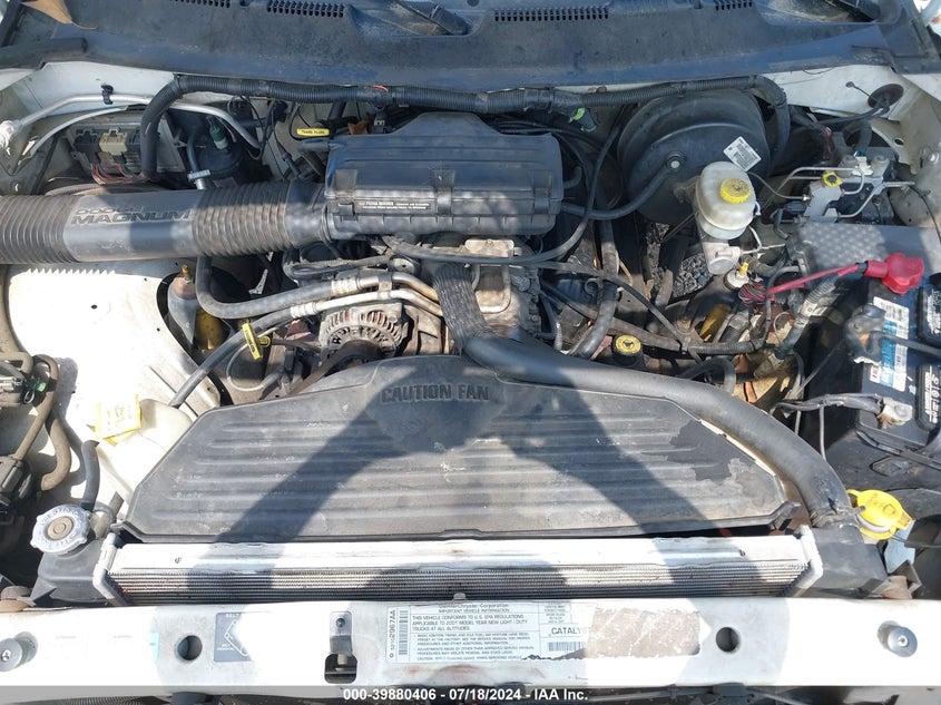 2001 Dodge Ram 1500 St VIN: 1B7HF13Z31J551973 Lot: 39880406