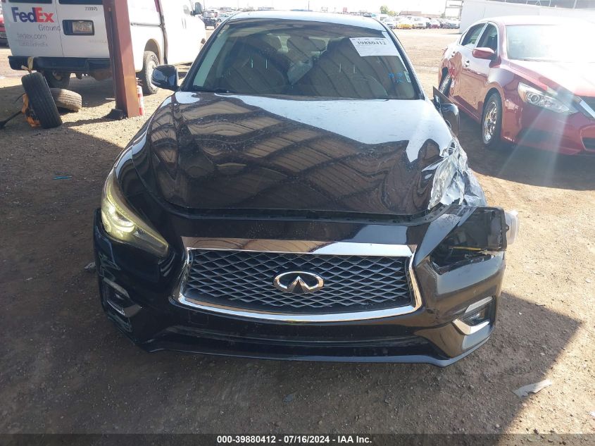 2018 Infiniti Q50 3.0T Luxe VIN: JN1EV7AP4JM352569 Lot: 39880412