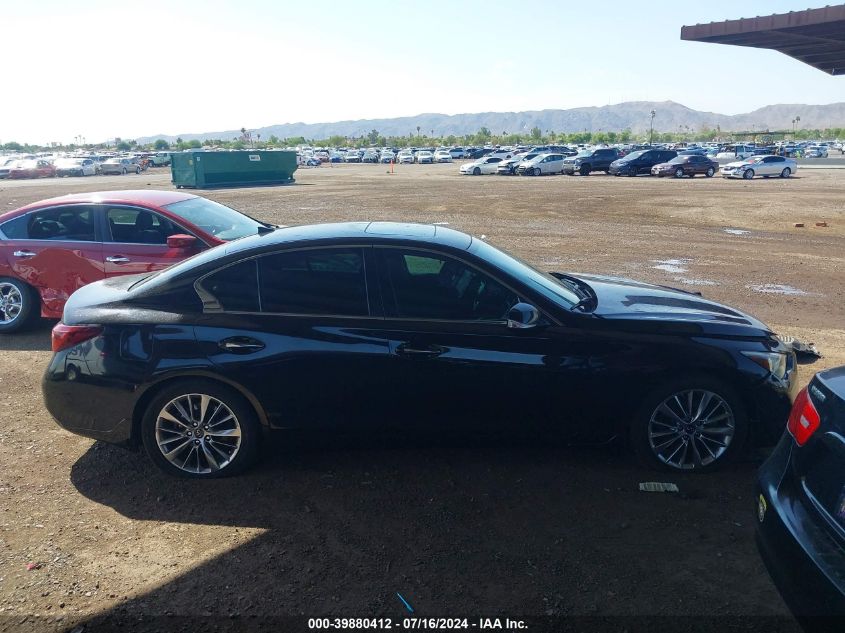 2018 Infiniti Q50 3.0T Luxe VIN: JN1EV7AP4JM352569 Lot: 39880412