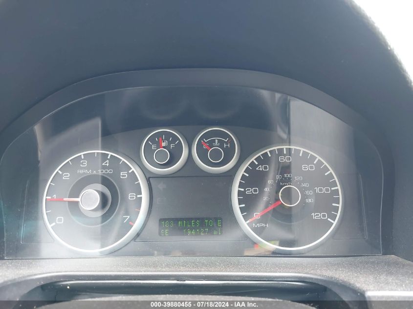 2009 Ford Fusion Se VIN: 3FAHP07Z29R168891 Lot: 39880455