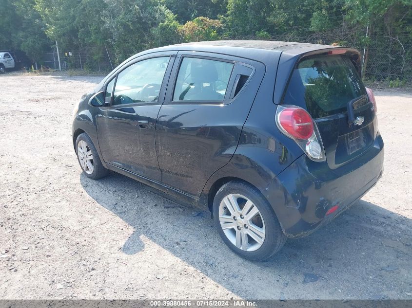 2013 Chevrolet Spark 1Lt Auto VIN: KL8CD6S99DC508755 Lot: 39880456