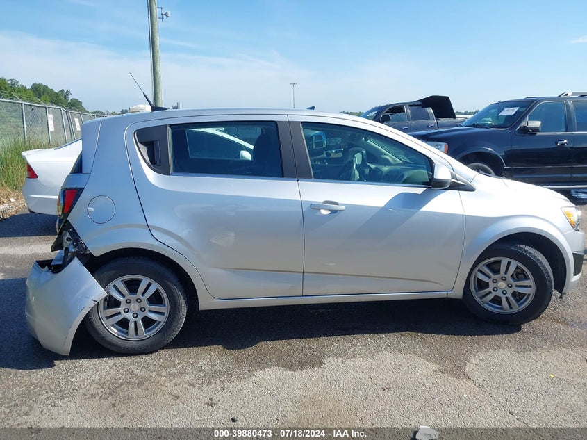2014 Chevrolet Sonic Lt Auto VIN: 1G1JC6SH9E4102469 Lot: 39880473
