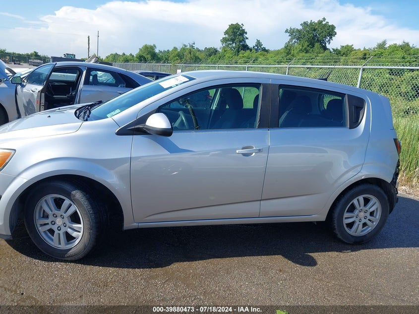 2014 Chevrolet Sonic Lt Auto VIN: 1G1JC6SH9E4102469 Lot: 39880473