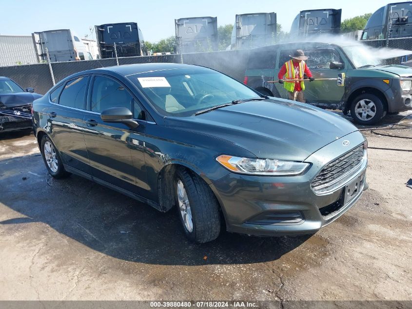 2015 FORD FUSION S - 3FA6P0G75FR224520