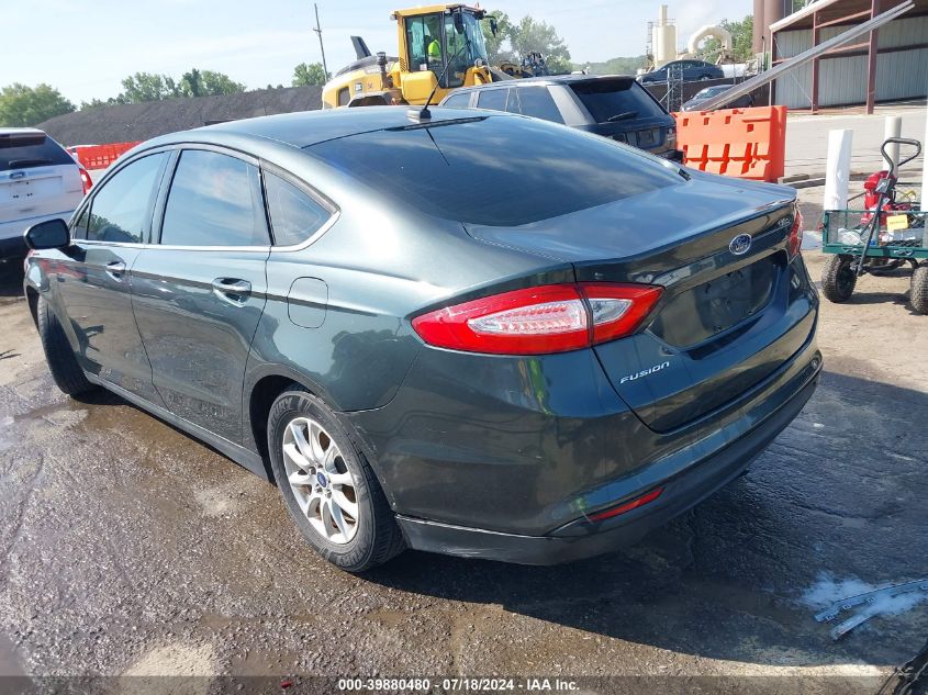 2015 FORD FUSION S - 3FA6P0G75FR224520