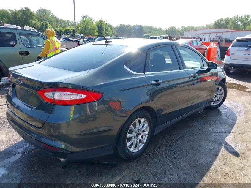 2015 FORD FUSION S - 3FA6P0G75FR224520