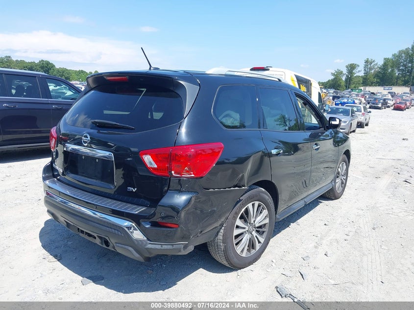 VIN 5N1DR2MN1HC619947 2017 NISSAN PATHFINDER SV