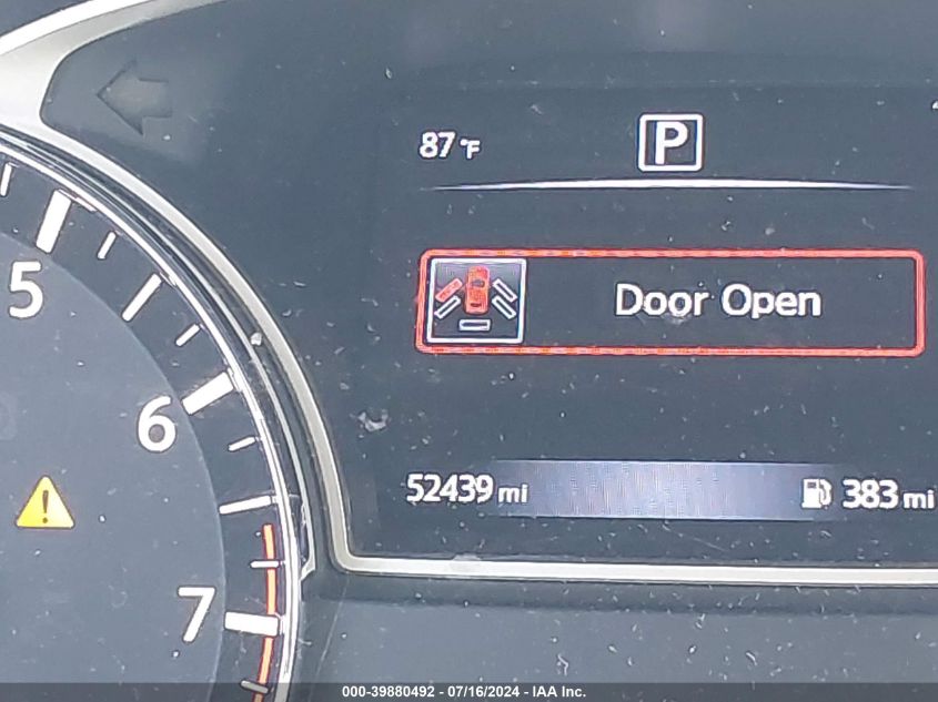 2017 Nissan Pathfinder Sv VIN: 5N1DR2MN1HC619947 Lot: 39880492