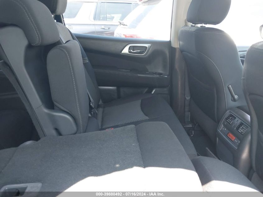 2017 Nissan Pathfinder Sv VIN: 5N1DR2MN1HC619947 Lot: 39880492