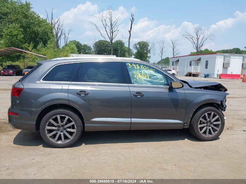 2019 Audi Q7 55 Premium VIN: WA1LAAF78KD021057 Lot: 39880510