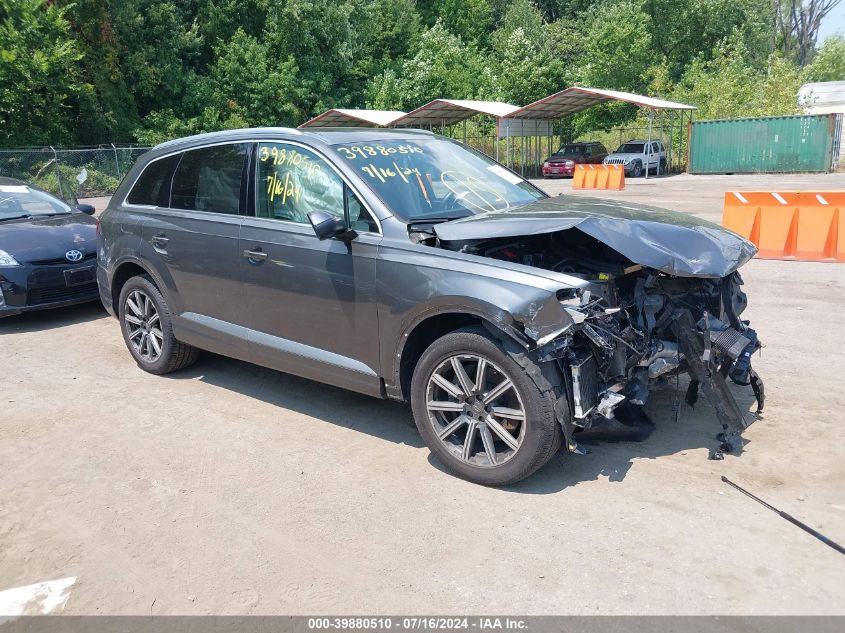 2019 Audi Q7 55 Premium VIN: WA1LAAF78KD021057 Lot: 39880510