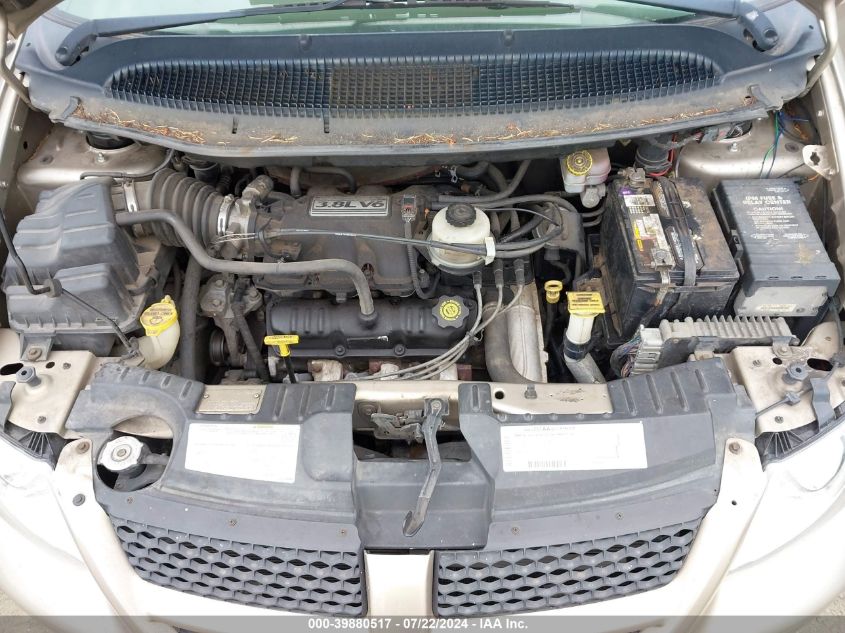 2003 Dodge Grand Caravan Ex VIN: 2D4GP74L13R232191 Lot: 39880517