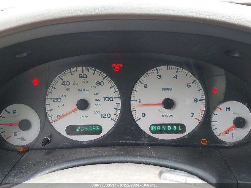 2003 Dodge Grand Caravan Ex VIN: 2D4GP74L13R232191 Lot: 39880517