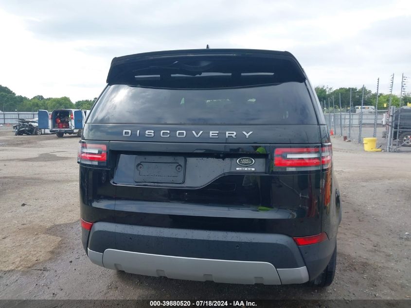 2017 LAND ROVER DISCOVERY HSE - SALRRBBV4HA011647