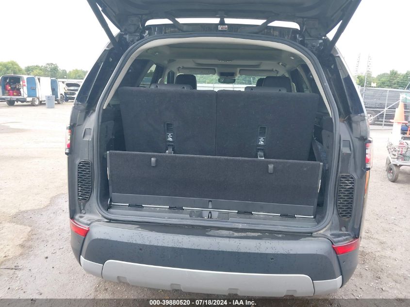 2017 LAND ROVER DISCOVERY HSE - SALRRBBV4HA011647