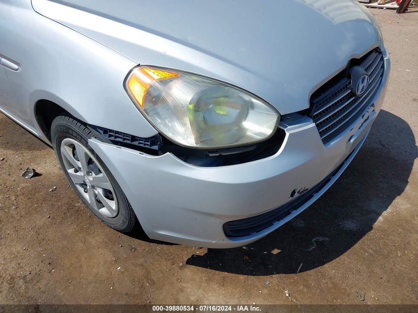 2010 Hyundai Accent Gls VIN: KMHCN4AC4AU460783 Lot: 39880534