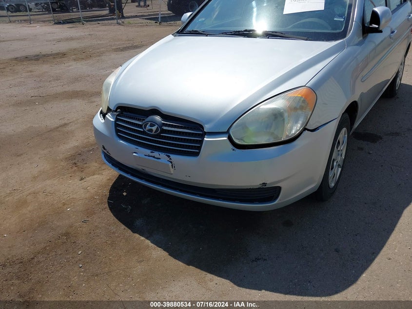 2010 Hyundai Accent Gls VIN: KMHCN4AC4AU460783 Lot: 39880534