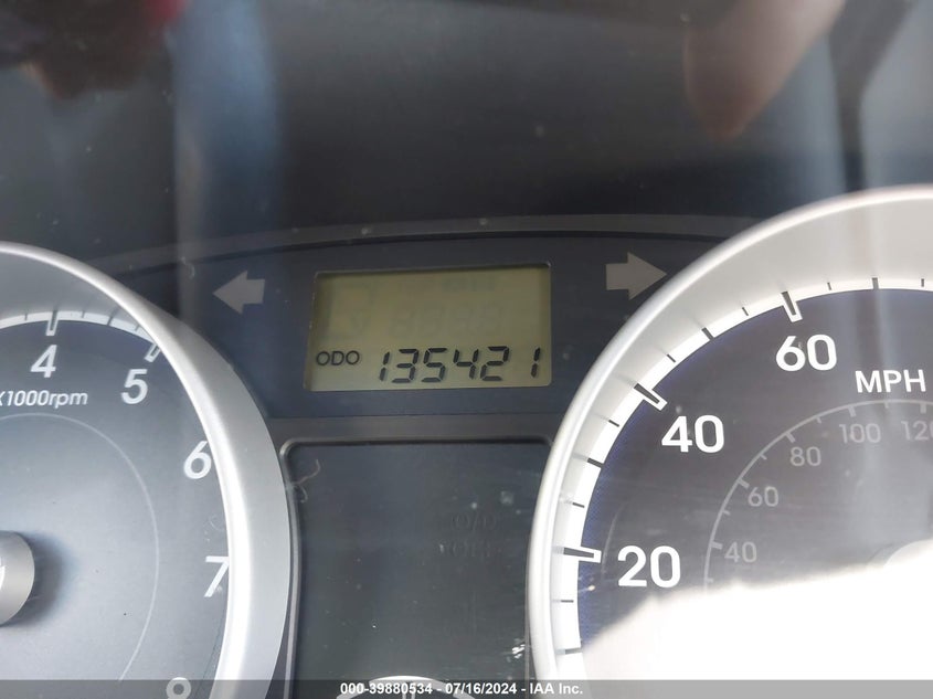 2010 Hyundai Accent Gls VIN: KMHCN4AC4AU460783 Lot: 39880534