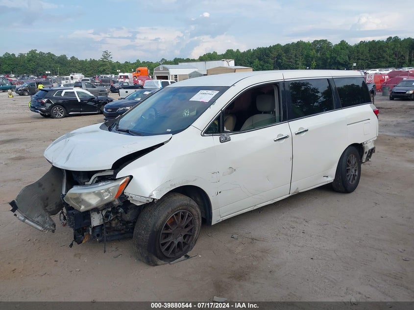 2011 Nissan Quest S VIN: JN8AE2KP4B9012621 Lot: 39880544