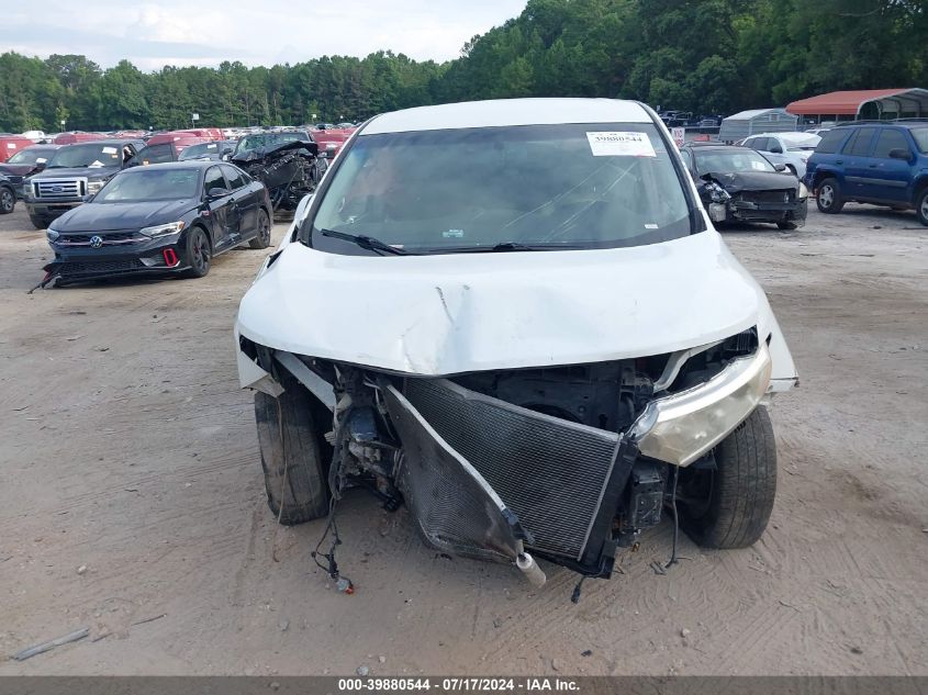 2011 Nissan Quest S/Sv/Sl/Le VIN: JN8AE2KP4B9012621 Lot: 39880544