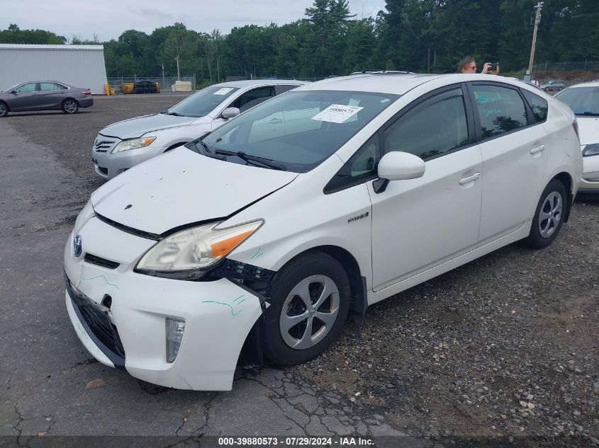 2012 Toyota Prius Two VIN: JTDKN3DU9C5515014 Lot: 39880573