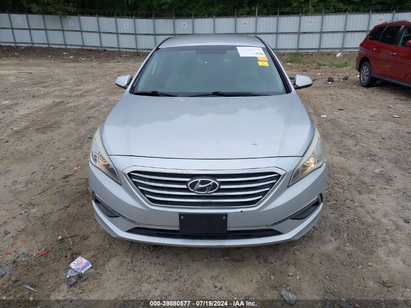 2015 Hyundai Sonata Se VIN: 5NPE24AFXFH204391 Lot: 39880577