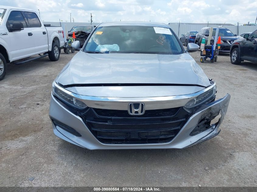 2018 Honda Accord Lx VIN: 1HGCV1F14JA084776 Lot: 39880584