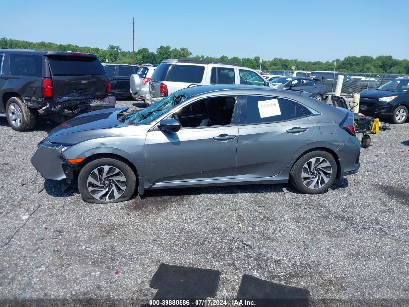 2019 Honda Civic Lx VIN: SHHFK7H38KU202745 Lot: 39880586