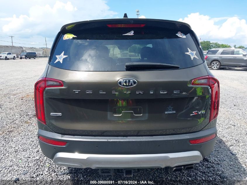 2020 Kia Telluride S VIN: 5XYP6DHC8LG052462 Lot: 39880591