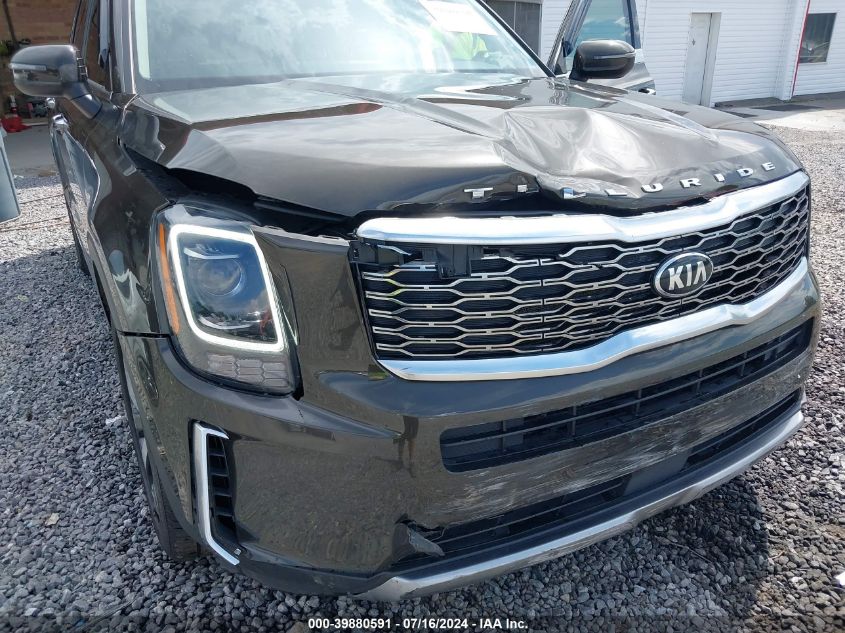 2020 Kia Telluride S VIN: 5XYP6DHC8LG052462 Lot: 39880591